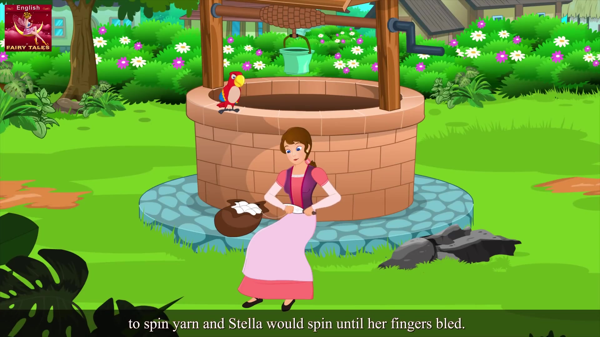 217. Mother Holle in English